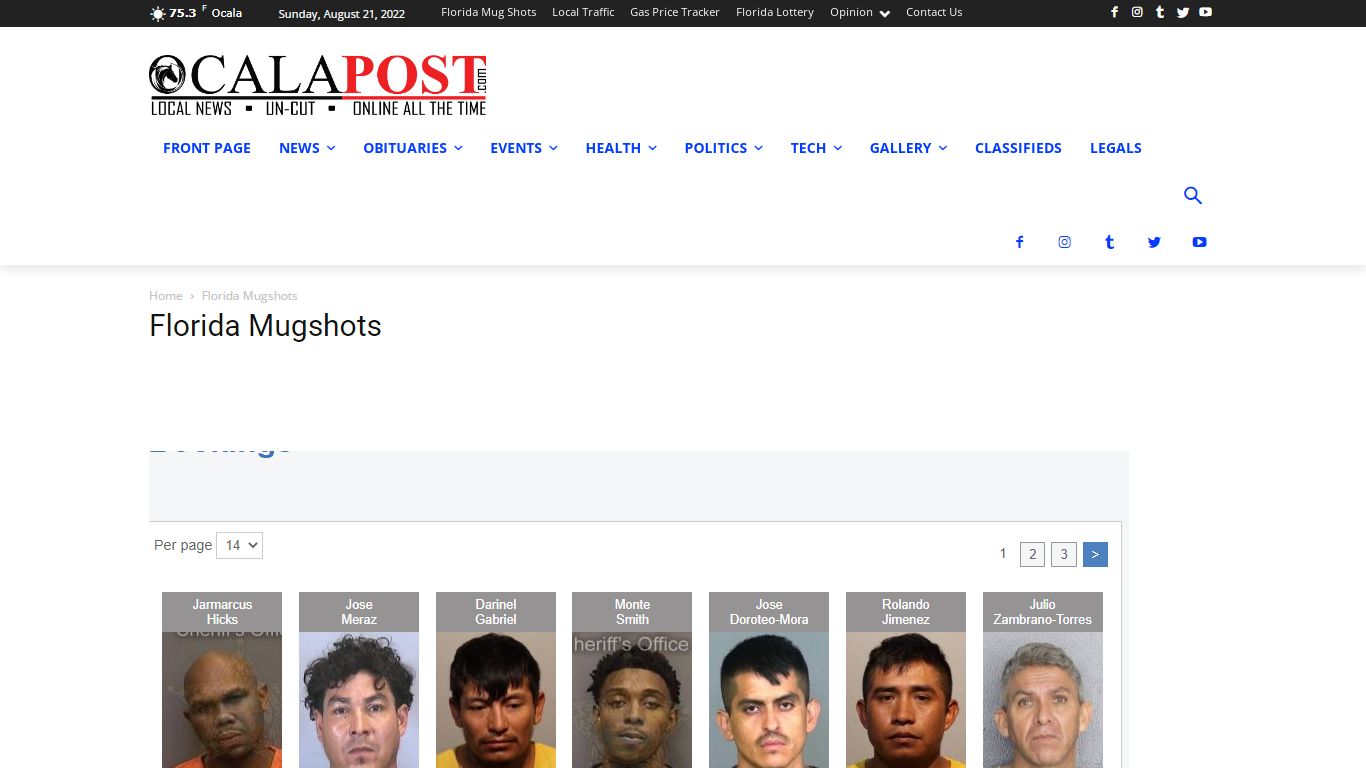 Ocala Post - Florida Mugshots